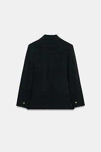 ZW COLLECTION STRAIGHT BUTTON BLAZER