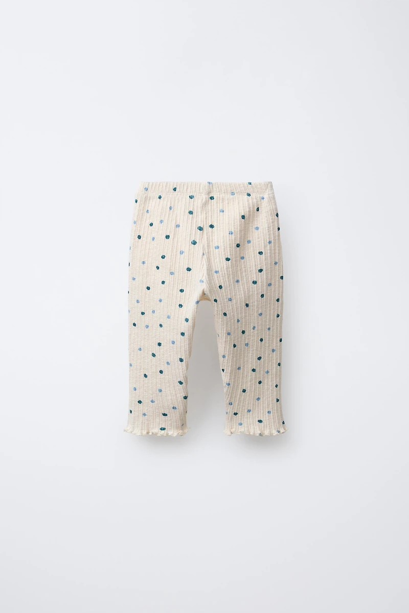 LEGGING STRUCTURE FLEURS