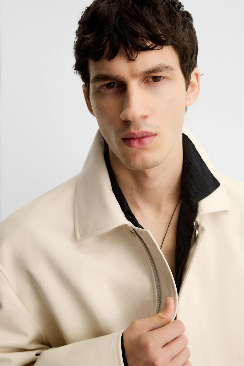 BLOUSON BOMBER COUPE DÉCONTRACTÉE