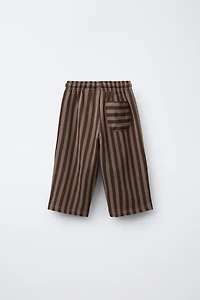 STRIPED STRAIGHT LEG PANTS