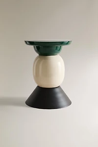 SHINY MATTE SIDE TABLE X COLLAGERIE