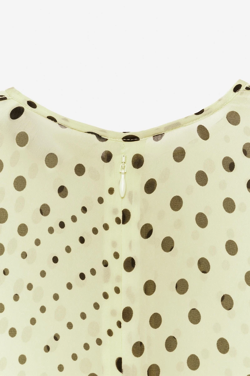 POLKA DOT DRESS - THE ITEM ZARA WOMAN