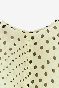 POLKA DOT DRESS - THE ITEM ZARA WOMAN