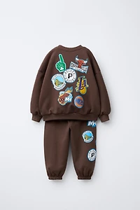 NBA JOGGING SWEATSHIRT AND JOGGER PANTS SET - MULTI TEAMS