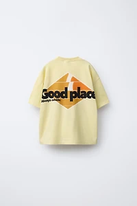 LABEL PRINTED T-SHIRT