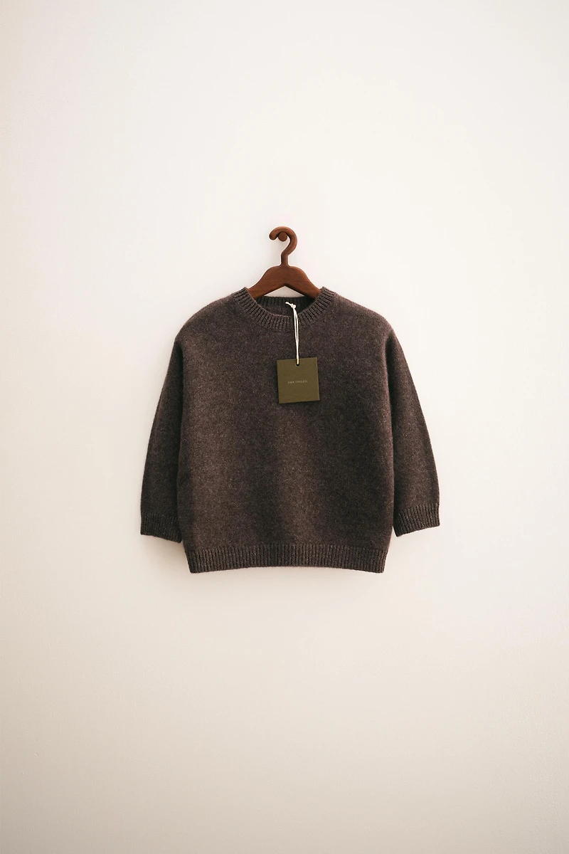 ZARA TIMELESS - CASHMERE KNIT SWEATER