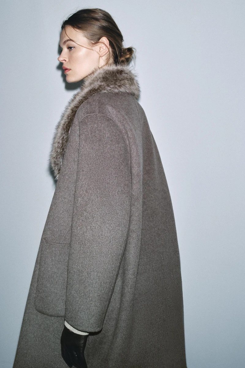 ZW COLLECTION LIMITED EDITION WOOL BLEND COAT