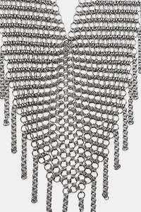 FRINGED RING MESH BELT