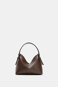 MINI SEAM DETAIL BUCKET BAG