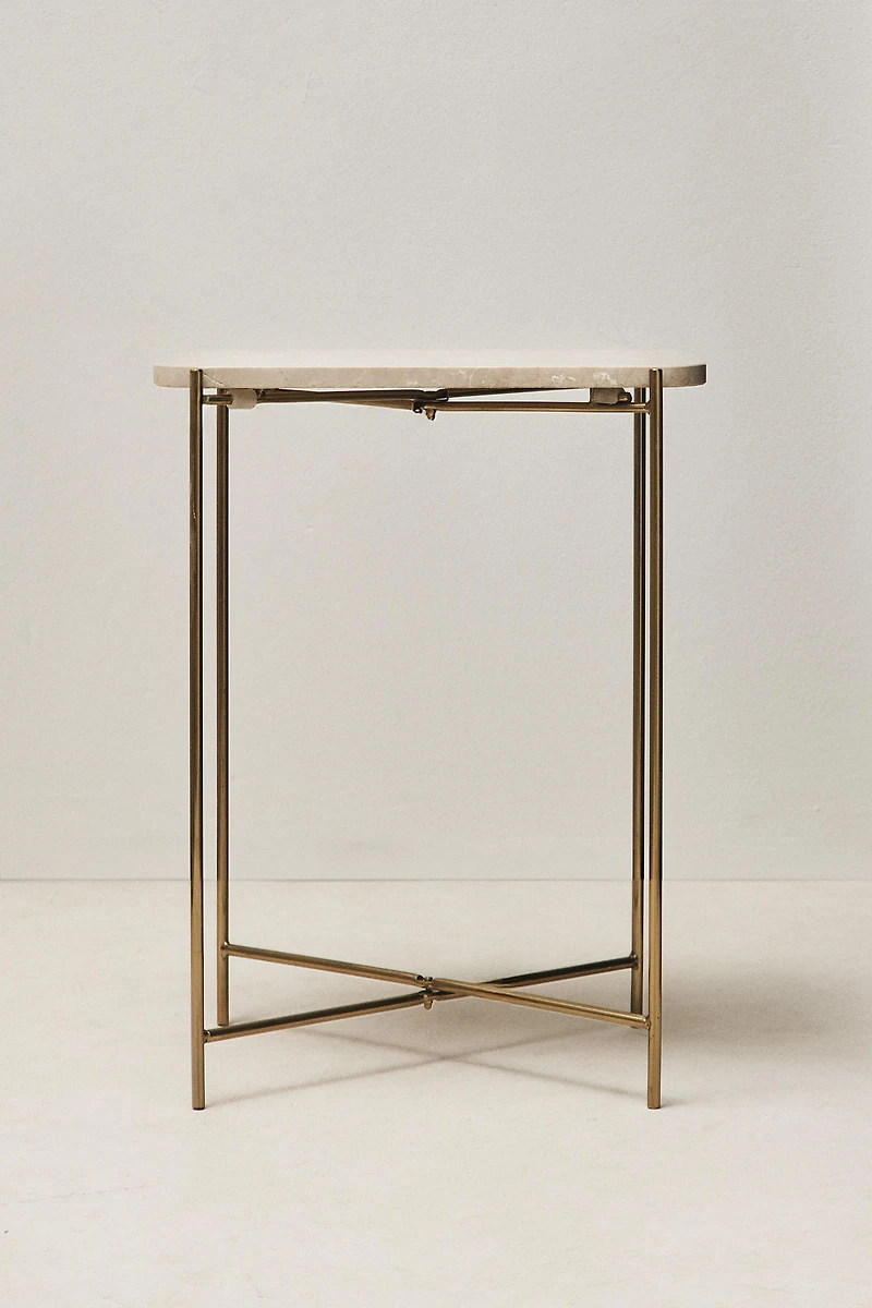 MARBLE SIDE TABLE