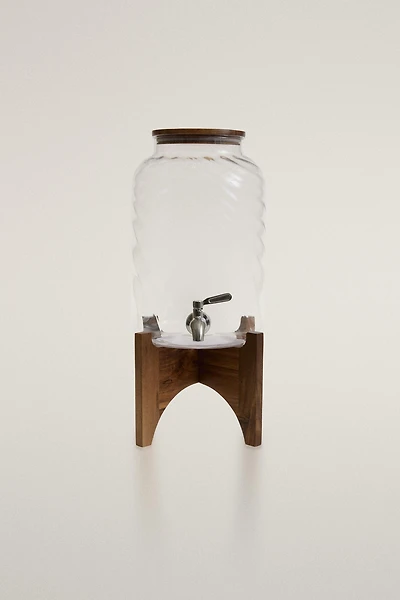 ACRYLIC AND WOOD DISPENSER