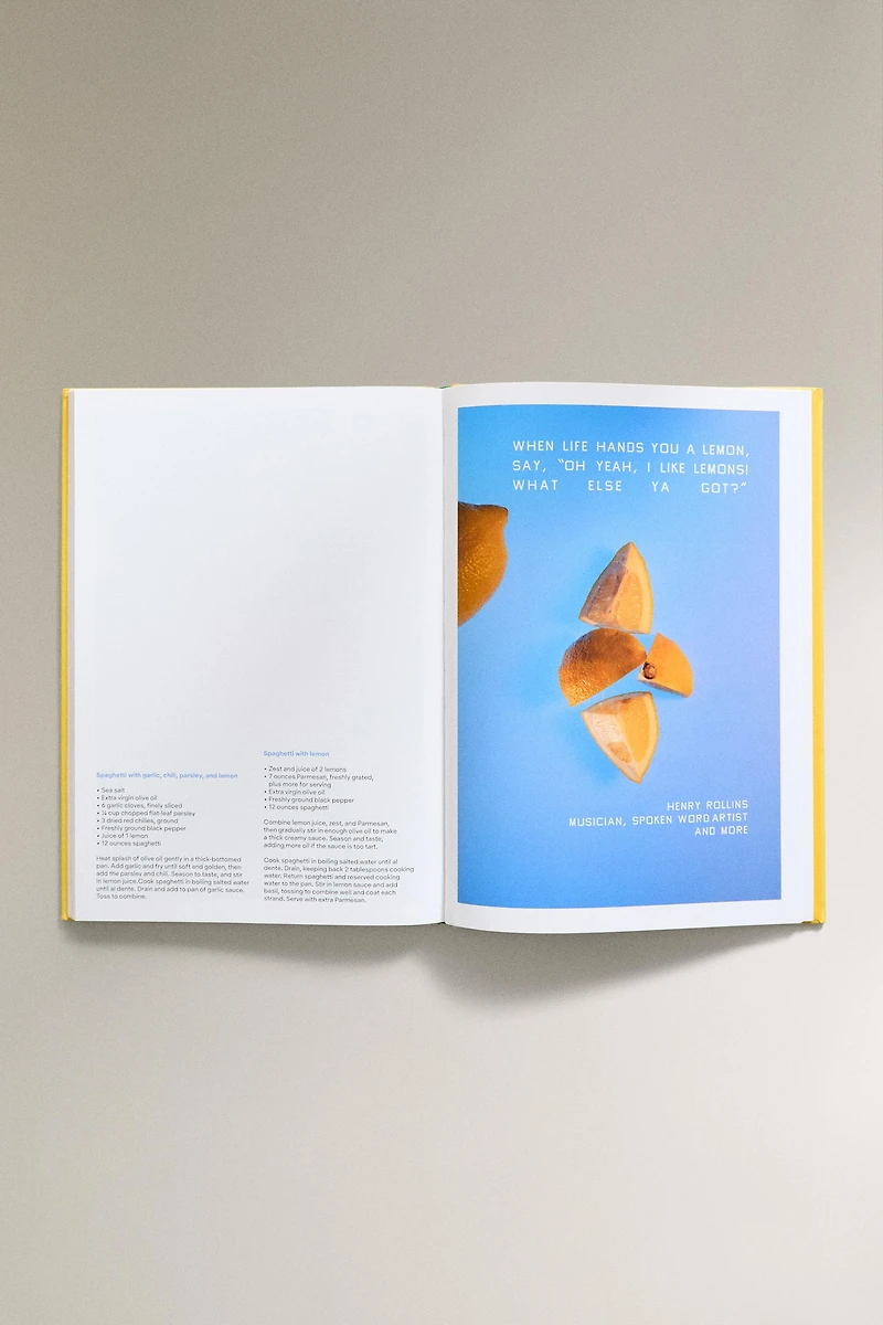 SQUEEZE - LEMON RECIPES & ART BOOK (ENGLISH)