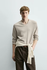 COTTON BLEND BOTONATO JUMPER