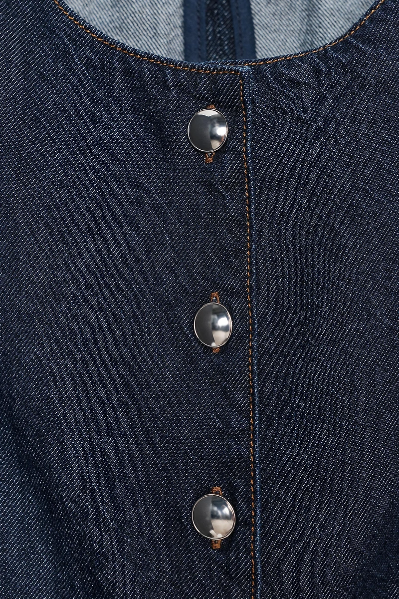 Z1975 FITTED DENIM VEST