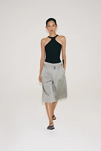 COTTON HALTER TOP