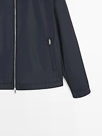 Veste courte en tissu technique
