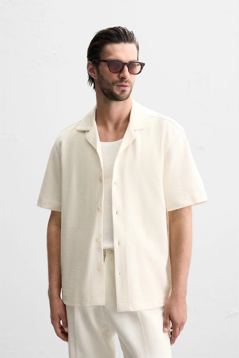 TEXTURED SHIRT