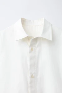 PLAIN COTTON SHIRT