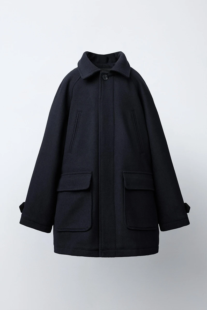 CLOTH HOODIE COAT