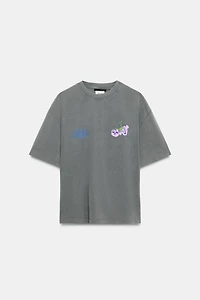 PAULA GRENOUILLE WASHED EFFECT T-SHIRT