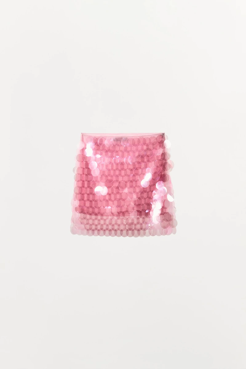 SEQUIN MINI SKIRT