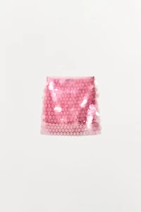 SEQUIN MINI SKIRT
