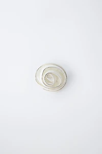 RHINESTONE FLOWER BARRETTE