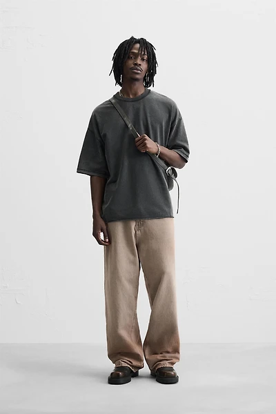 WASHED RELAXED FIT SWEATSHIRT