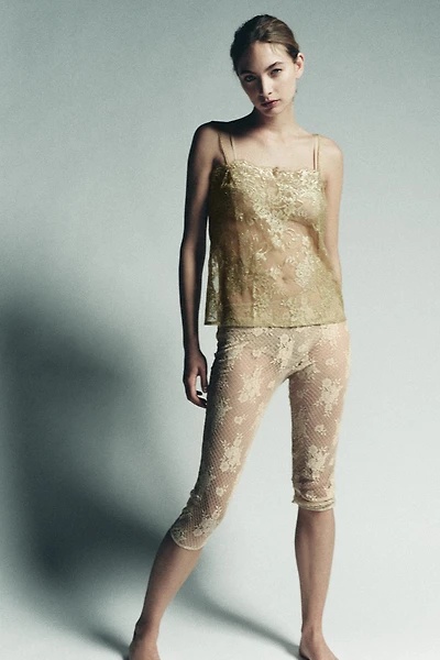 LACE LEGGINGS