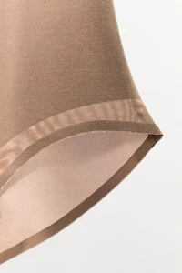 WIDE WAIST PANTIES WITH POLYAMIDE