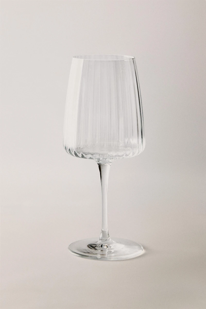 GRAND VERRE À PIED LIGNES