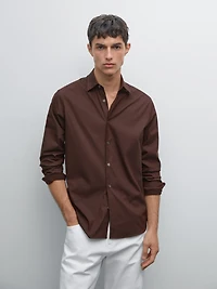 Slim fit stretch shirt