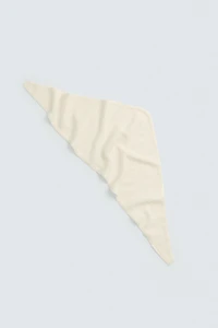 LINEN AND CASHMERE KNIT BANDANA