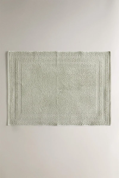 NON-SLIP COTTON BATH MAT