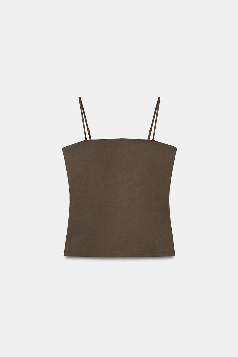 TOP POLYAMIDE BRETELLES