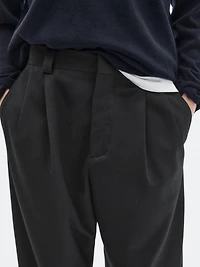 Flannel suit trousers - LIMITED