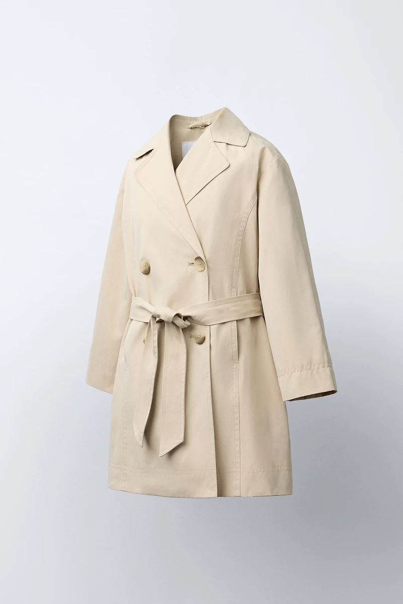 BASIC LONG TRENCH COAT