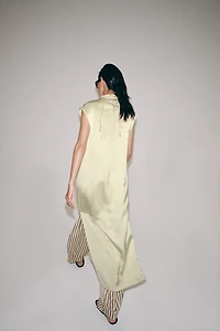 ROBE SATINÉE À BRANDEBOURGS ZW COLLECTION