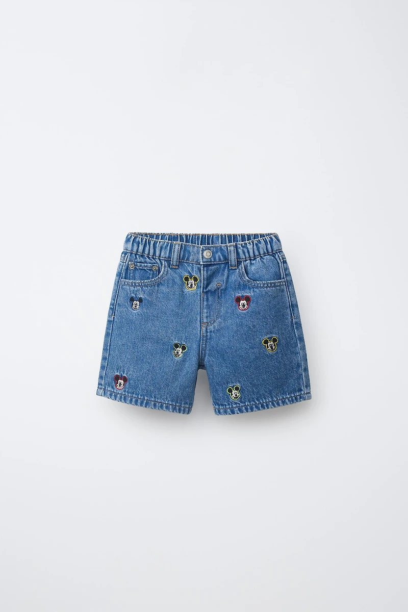 MICKEY MOUSE © DISNEY DENIM SHORTS