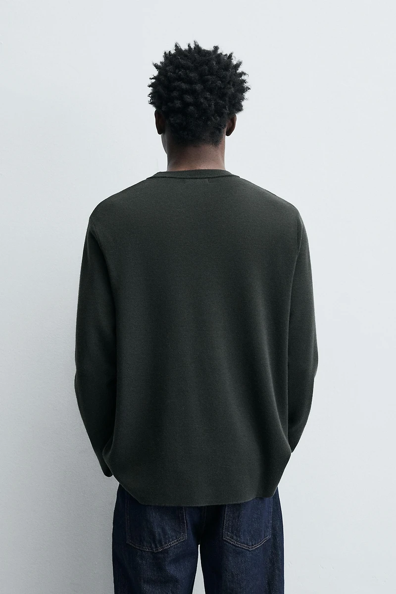 PULL LÉGER EN LAINE
