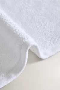 SERVIETTE DE BAIN COTON POINT RIZ