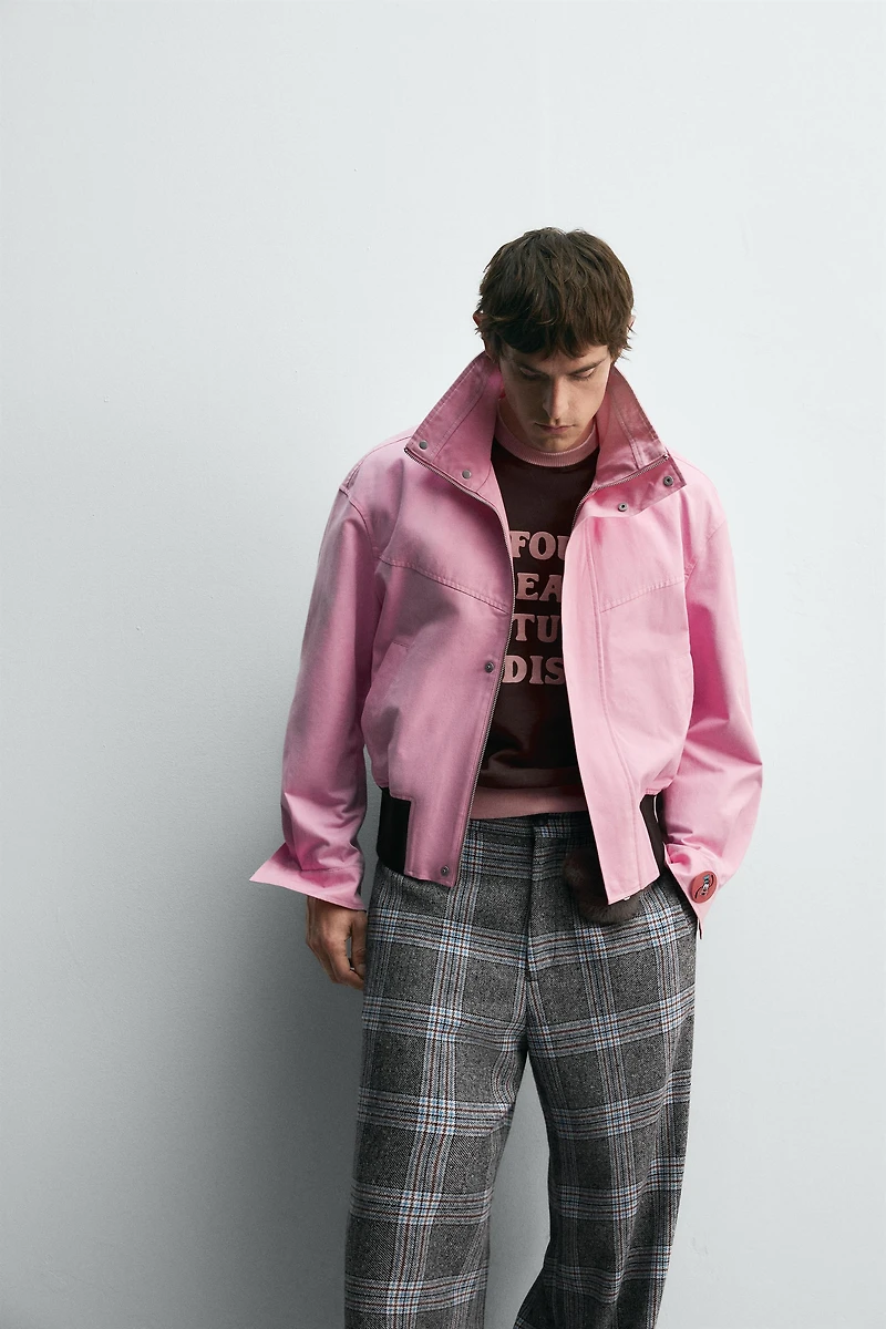 CONTRAST JACKET HARRY LAMBERT FOR ZARA X DISNEY