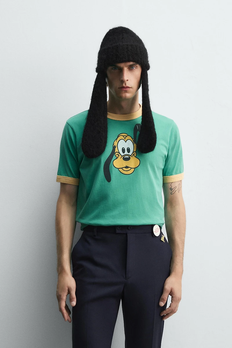 PLUTO T-SHIRT HARRY LAMBERT FOR ZARA X DISNEY