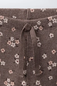 SOFT TOUCH FLARE T-SHIRT AND LEGGINGS SET