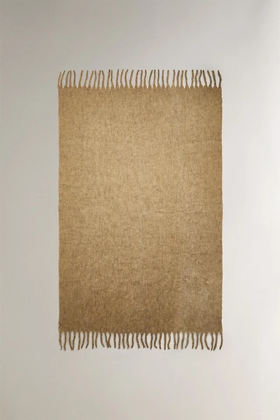 FRINGED SOFT BLANKET