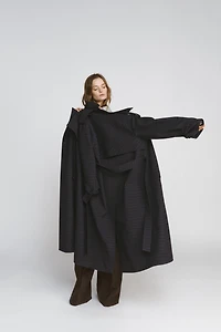 TRENCH À CARREAUX ZW COLLECTION ÉDITION LIMITÉE