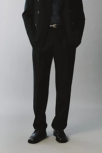 WOOL SUIT PANTS