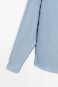 Regular fit flowing shirt