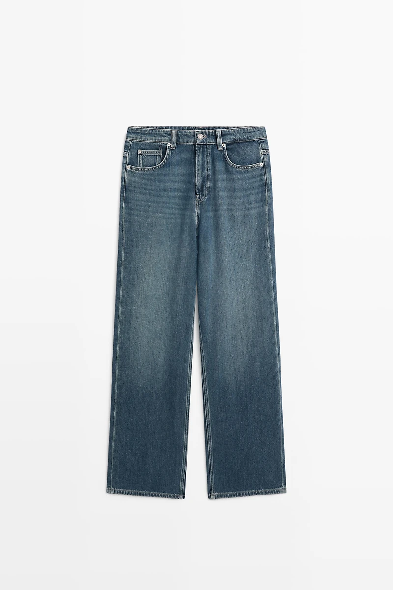 Jean wide leg relaxed