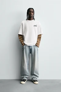 PRINTED TEXT T-SHIRT